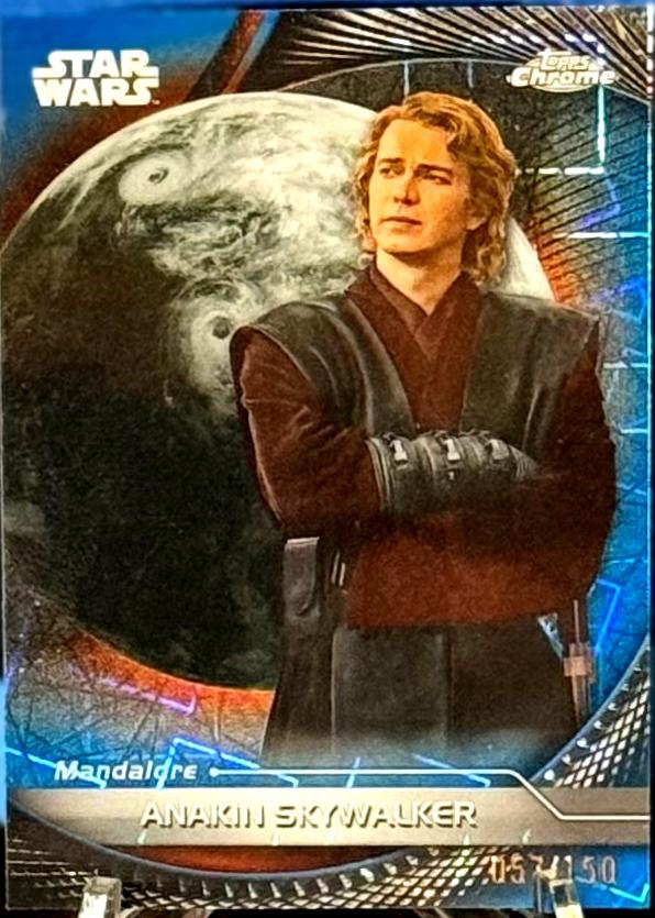 Anakin Skywalker [Blue Lazer Refractor] #45