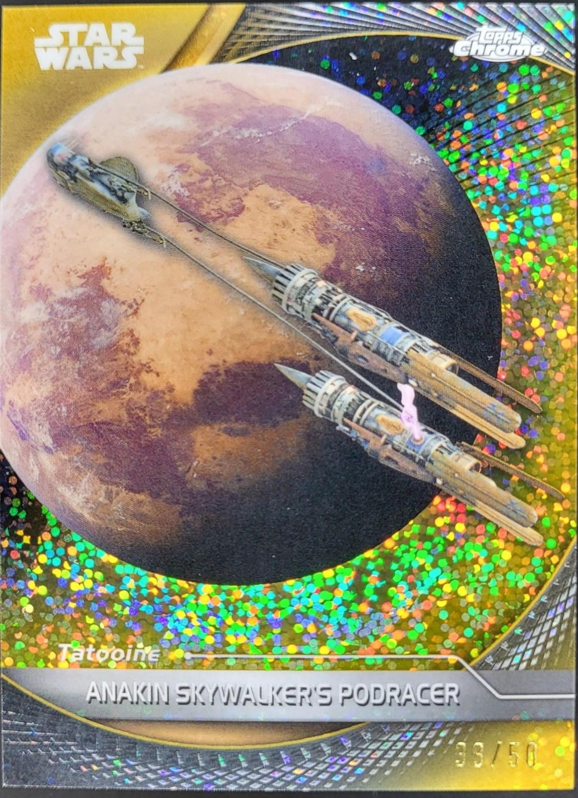Anakin Skywalker's Podracer [Gold Galactic Dust Refractor] #61