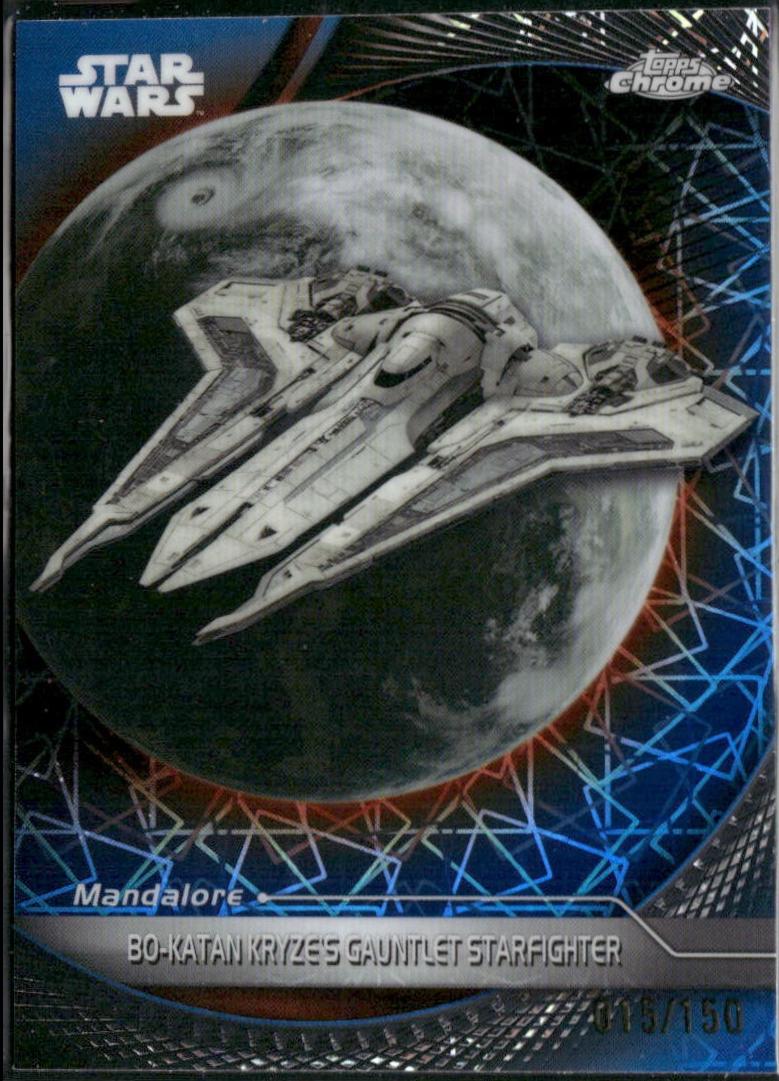 Bo-Katan Kryze's Gauntlet starfighter [Blue Lazer Refractor] #47
