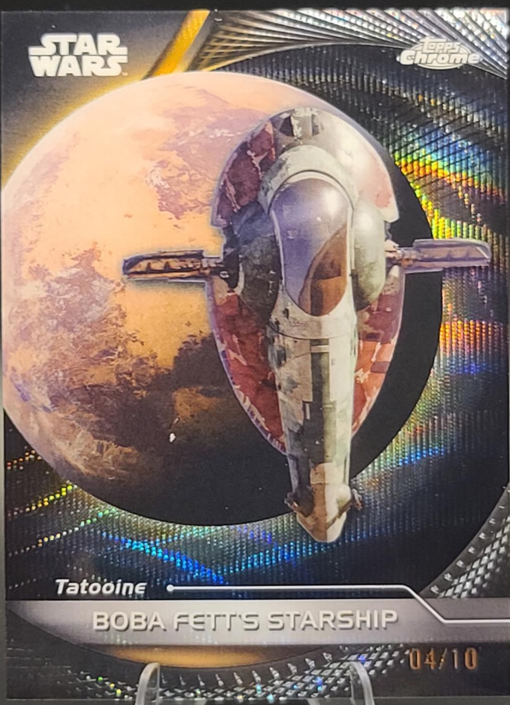 Boba Fett's Starship [Black Hyperlanes Refractor] #64