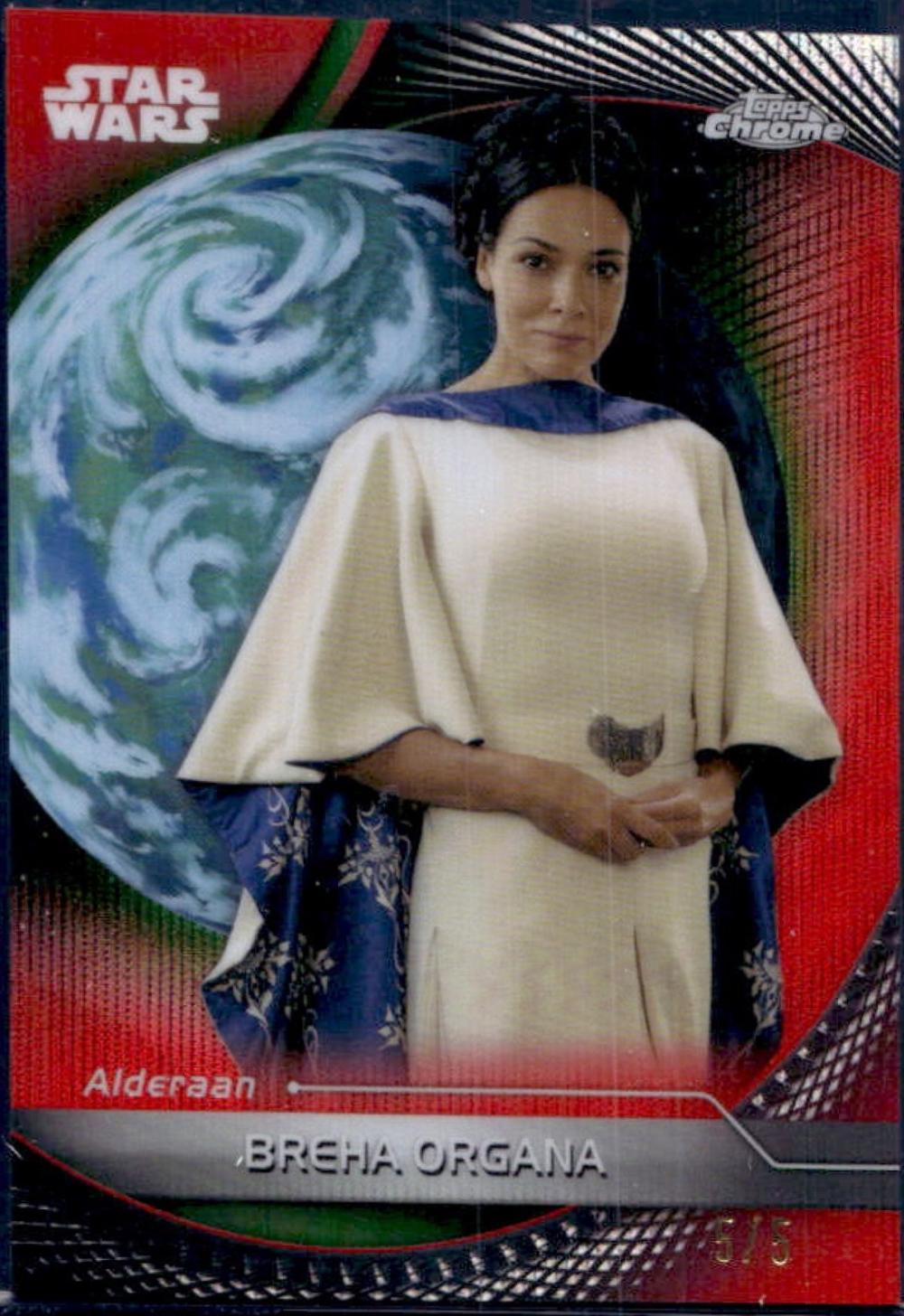 Breha Organa [Red Hyperlanes Refractor] #5