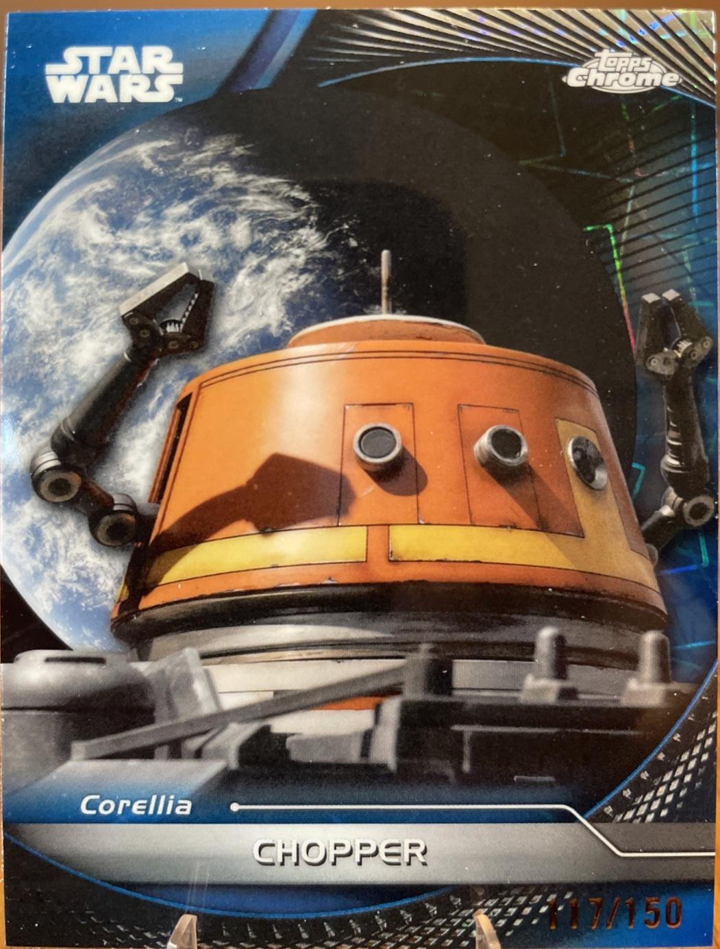 Chopper [Blue Lazer Refractor] #17