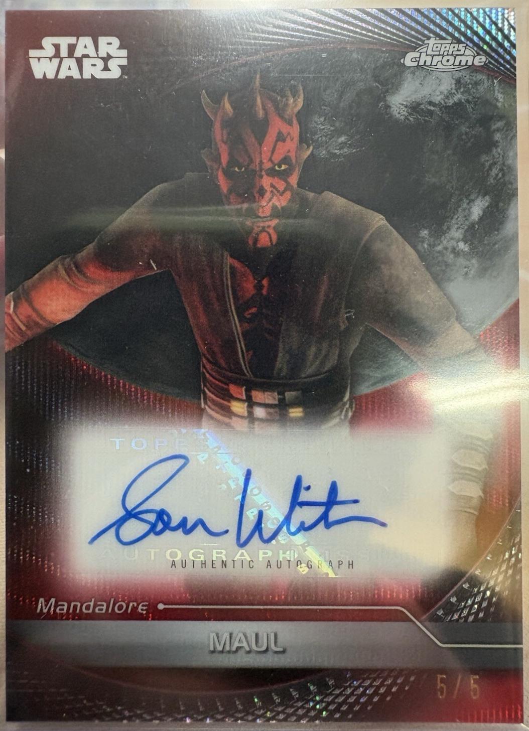 Darth Maul [Red Hyperlanes Refractor] #69