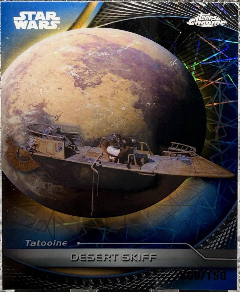 Desert Skiff [Blue Lazer Refractor] #70
