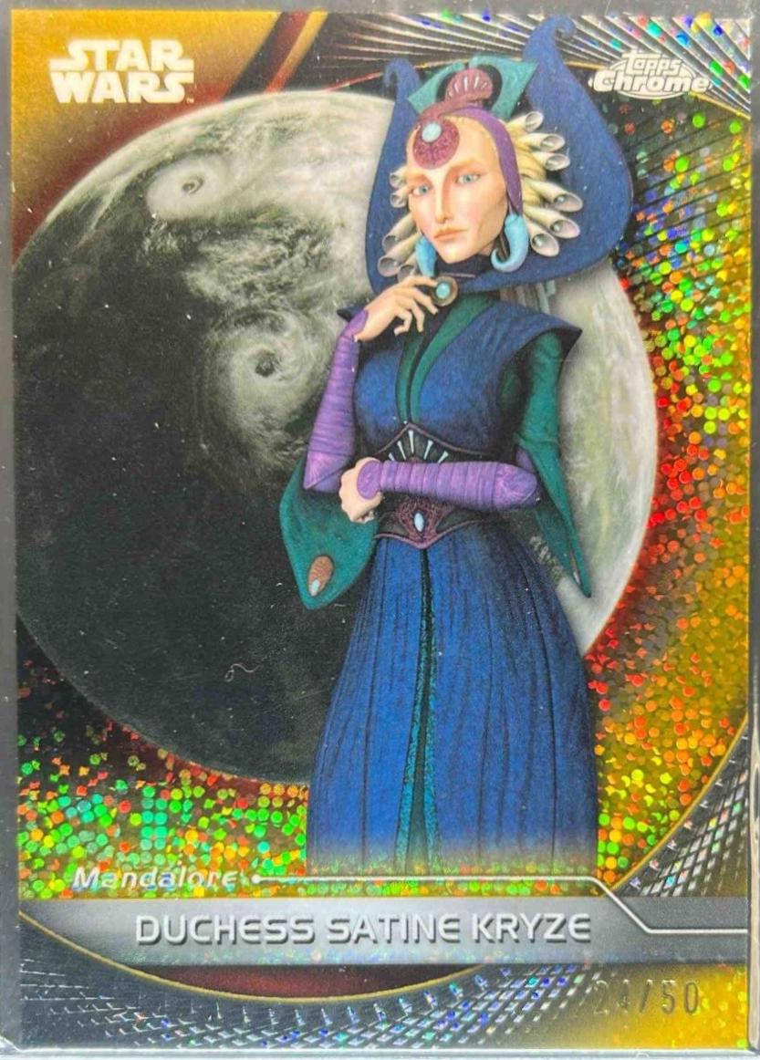 Duchess Satine Kryze [Gold Galactic Dust Refractor] #48