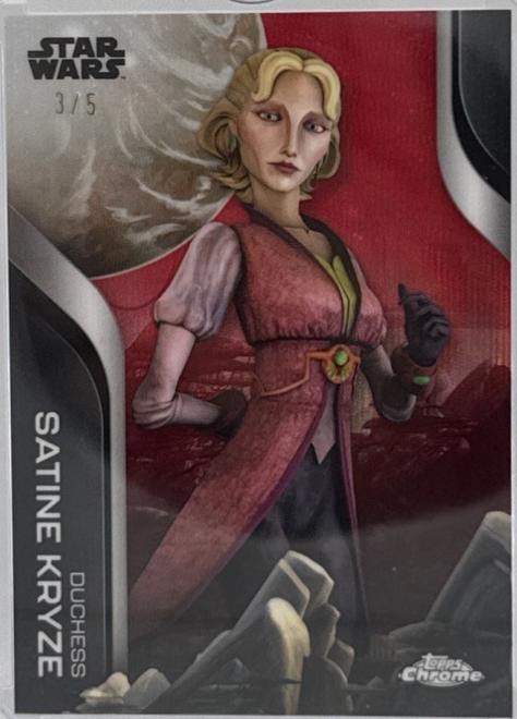 Duchess Satine Kryze [Red Hyperlanes Refractor] #48