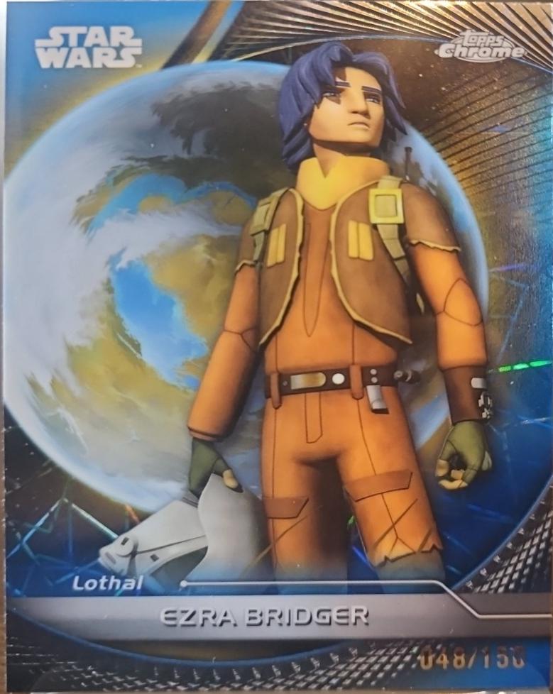 Ezra Bridger [Blue Lazer Refractor] #27
