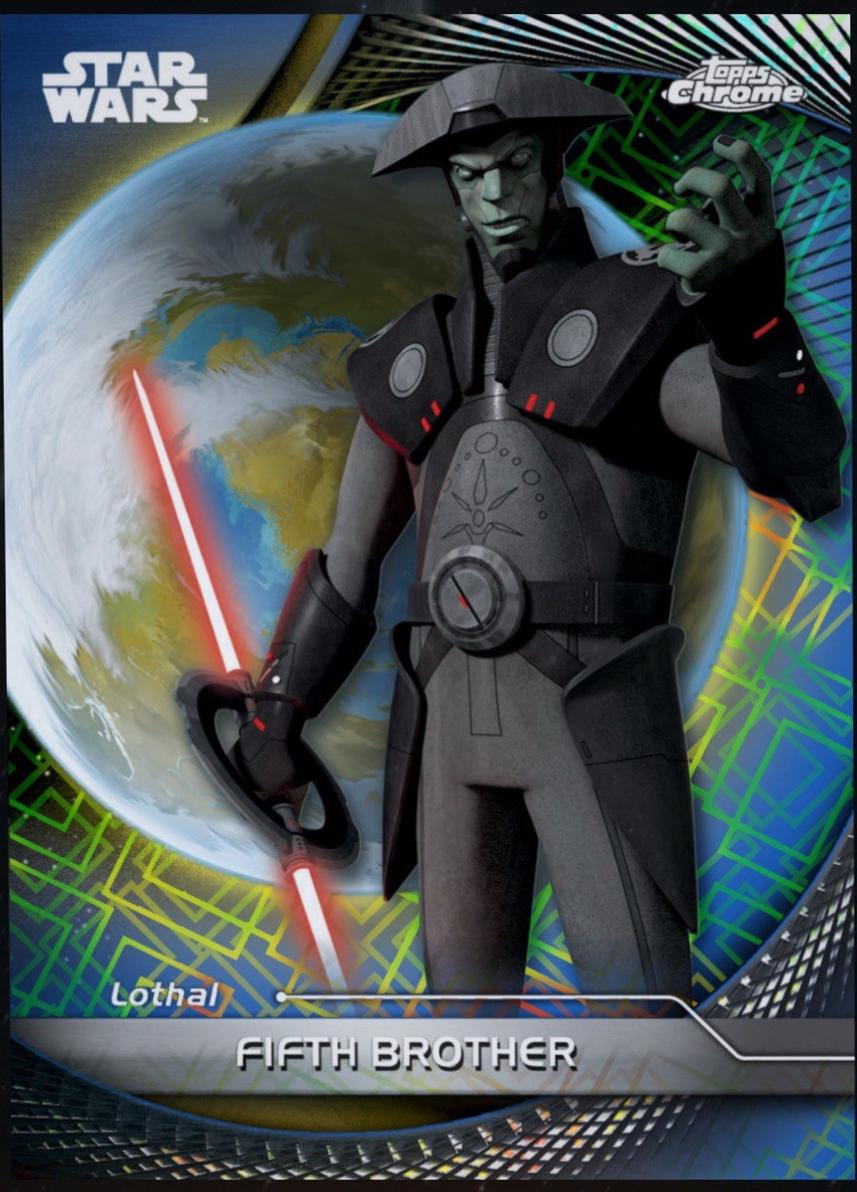 Fifth Brother [Blue Lazer Refractor] #28
