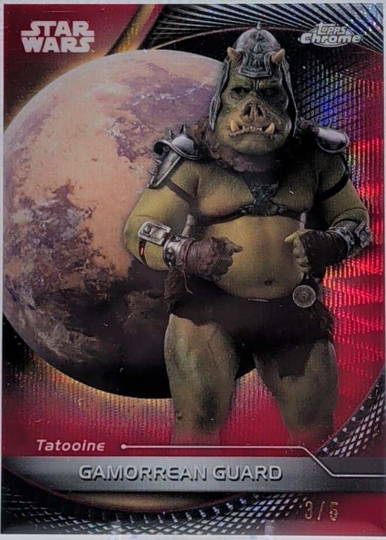 Gamorrean Guard [Red Hyperlanes Refractor] #73