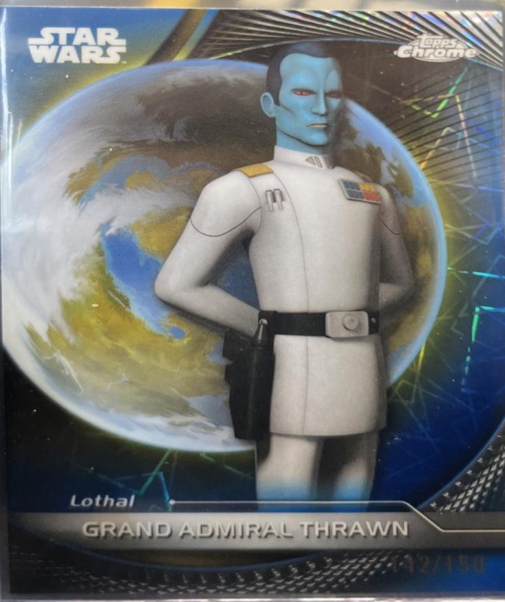 Grand Admiral Thrawn [Blue Lazer Refractor] #31