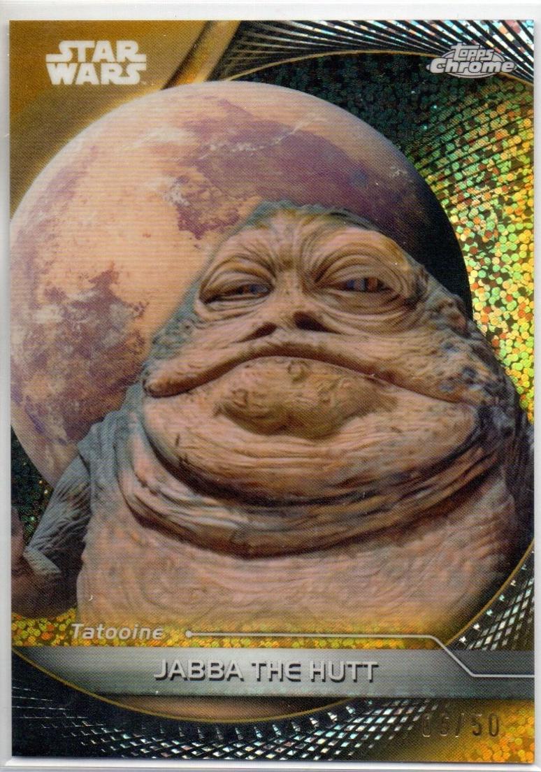 Jabba The Hutt [Gold Galactic Dust Refractor] #76