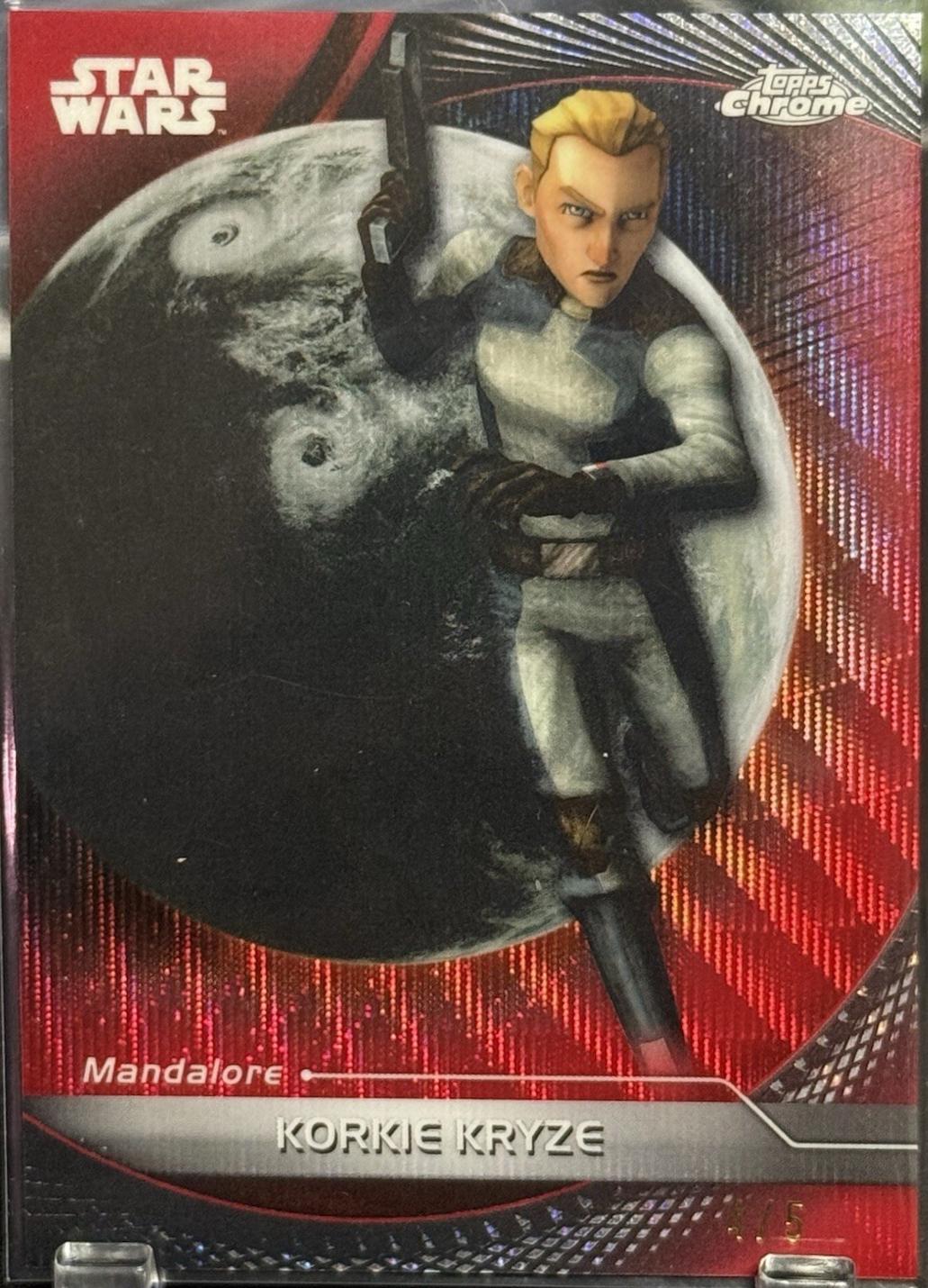 Korkie Kryze [Red Hyperlanes Refractor] #50