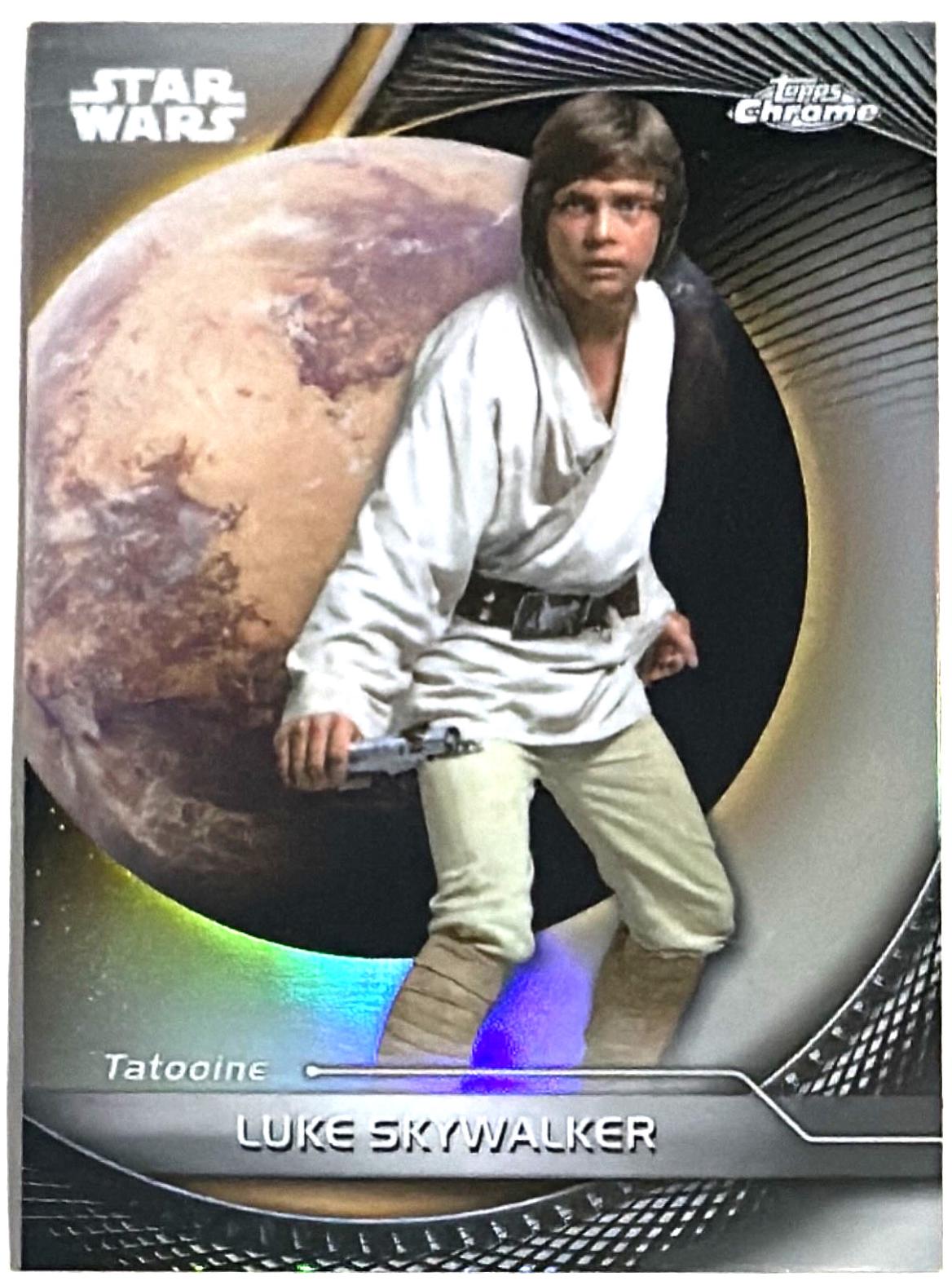 Luke Skywalker [Refractor] #80