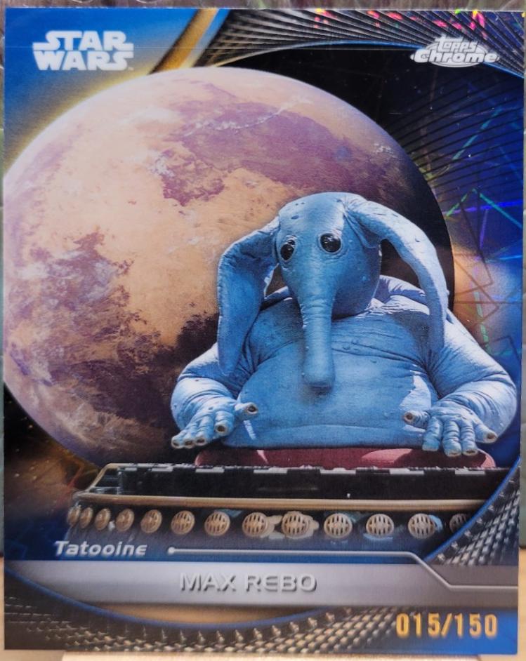 Max Rebo [Blue Lazer Refractor] #81