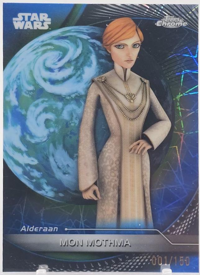 Mon Mothma [Blue Lazer Refractor] #11