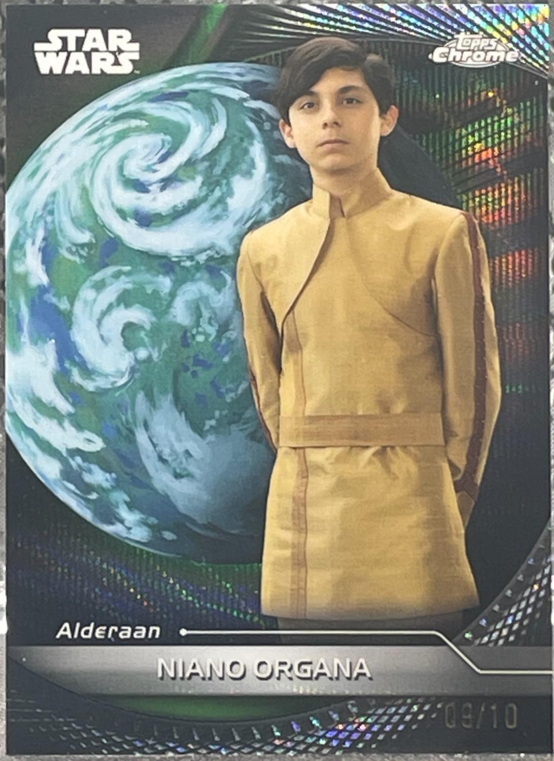 Niano Organa [Black Hyperlanes Refractor] #13