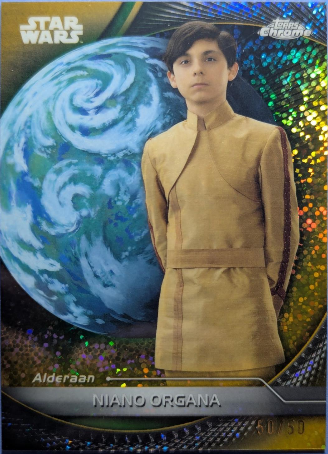 Niano Organa [Gold Galactic Dust Refractor] #13