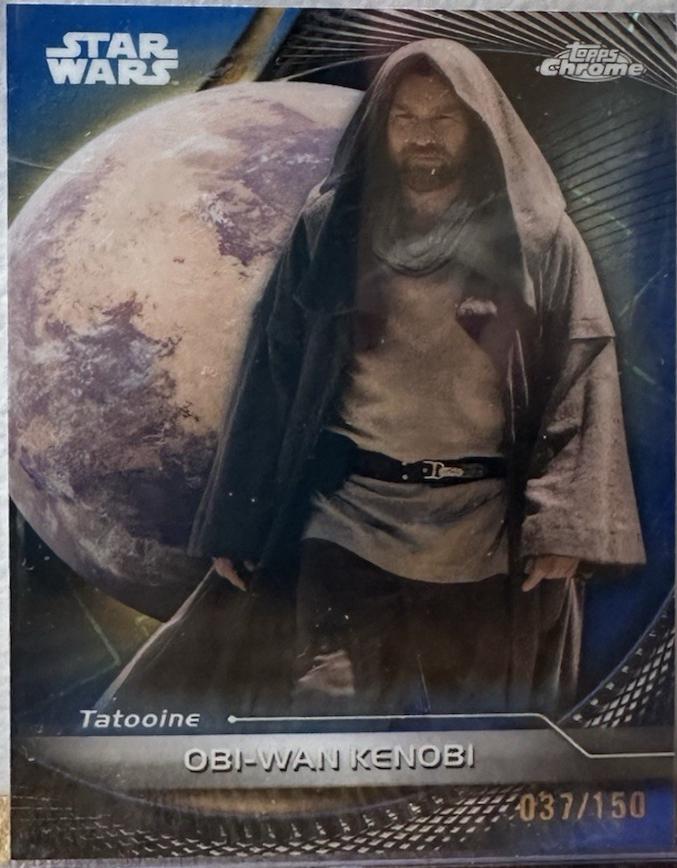 Obi-Wan Kenobi [Blue Lazer Refractor] #84