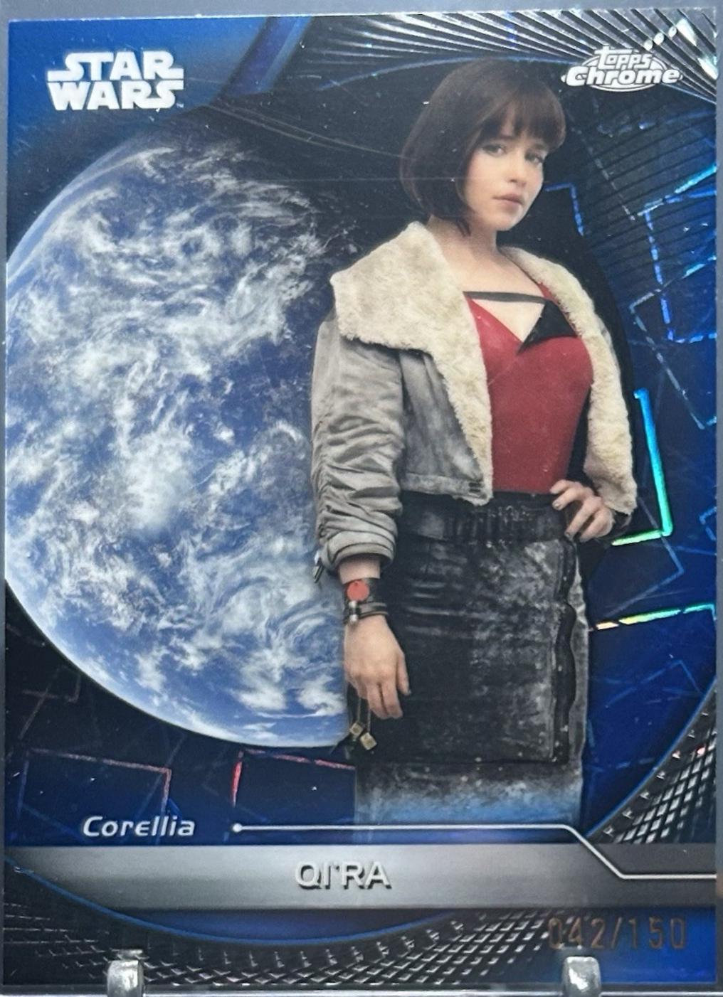 Qi'ra [Blue Lazer Refractor] #23