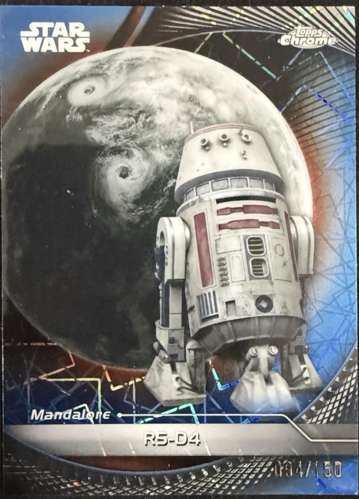 R5-D4 [Blue Lazer Refractor] #55