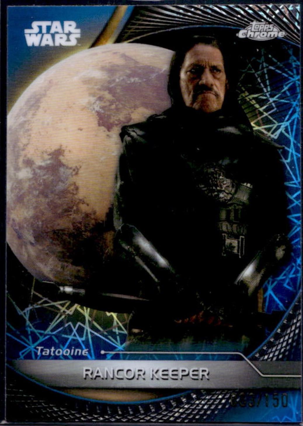 Rancor Keeper [Blue Lazer Refractor] #91