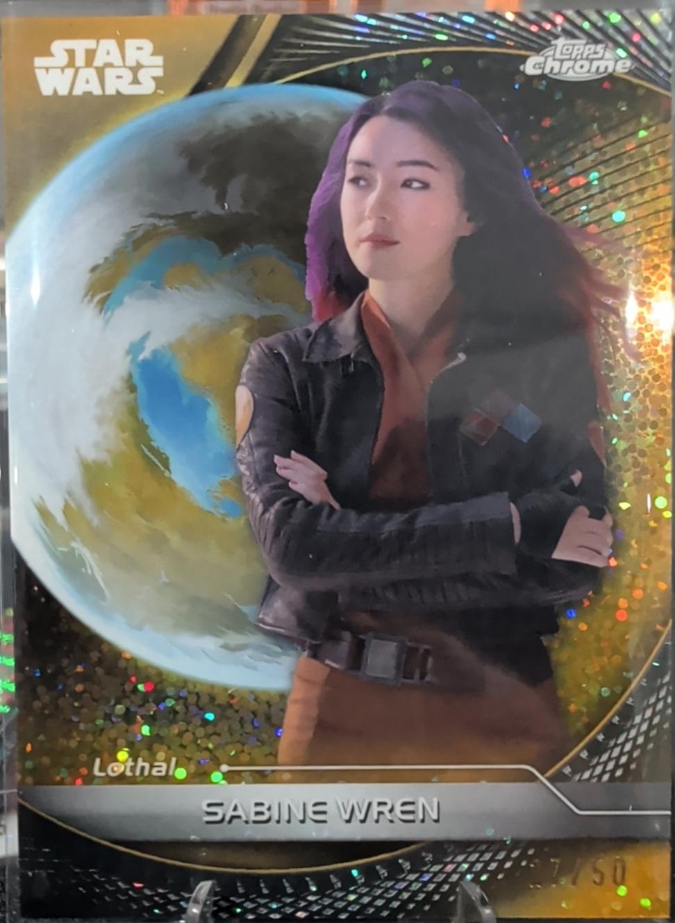 Sabine Wren [Gold Galactic Dust Refractor] #38