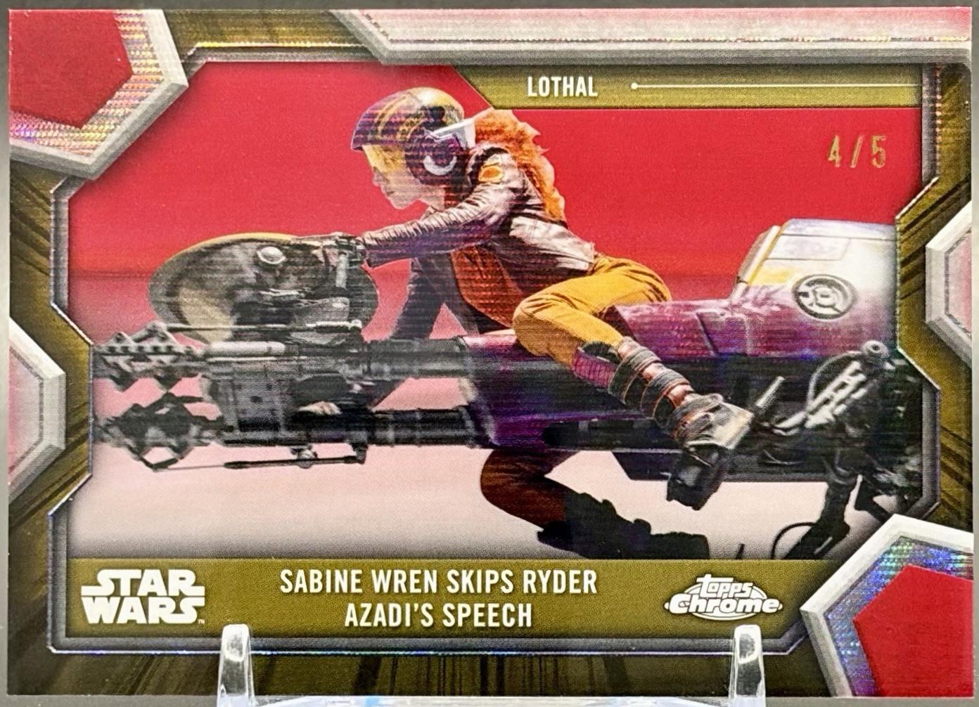 Sabine Wren [Red Hyperlanes Refractor] #38