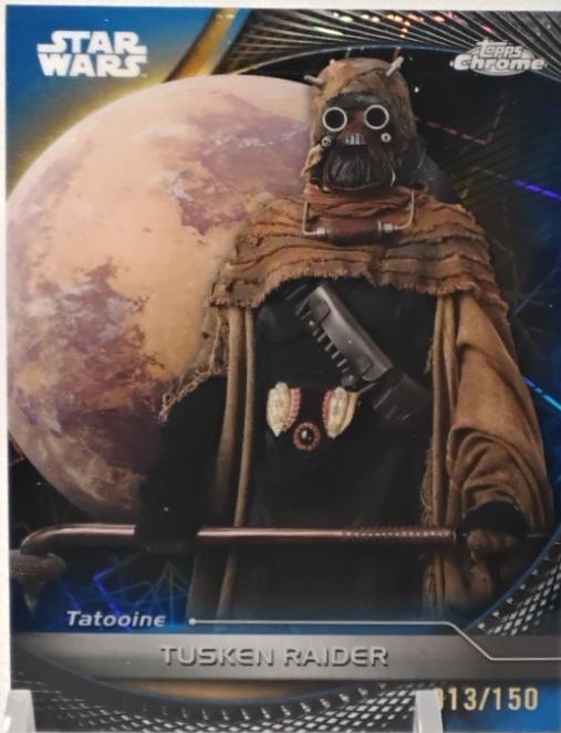 Tusken Raider [Blue Lazer Refractor] #98