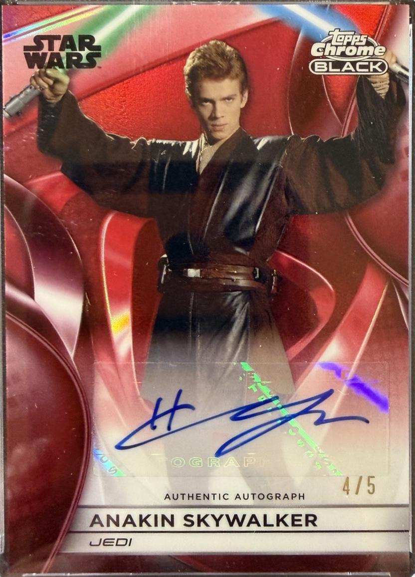 Hayden Christensen as Anakin Skywalker [Red] #CB-HC