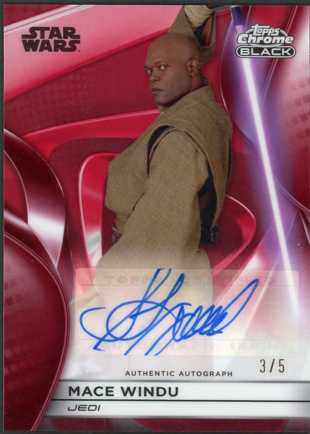 Samuel L. Jackson as Mace Windu [Red] #CB-SL