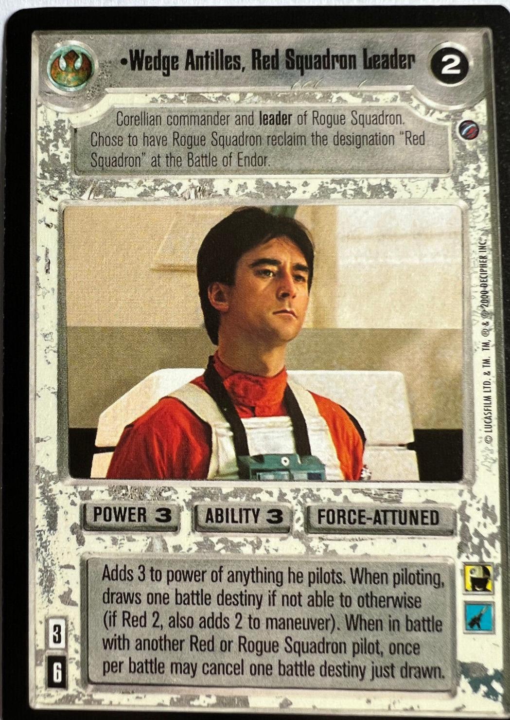 Wedge Antilles, Red Squadron Leader