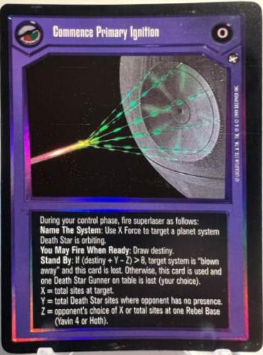 Commence Primary Ignition [Foil]