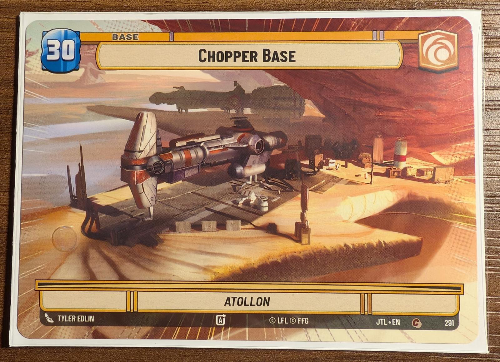 Chopper Base // TIE Fighter [Hyperspace] #291