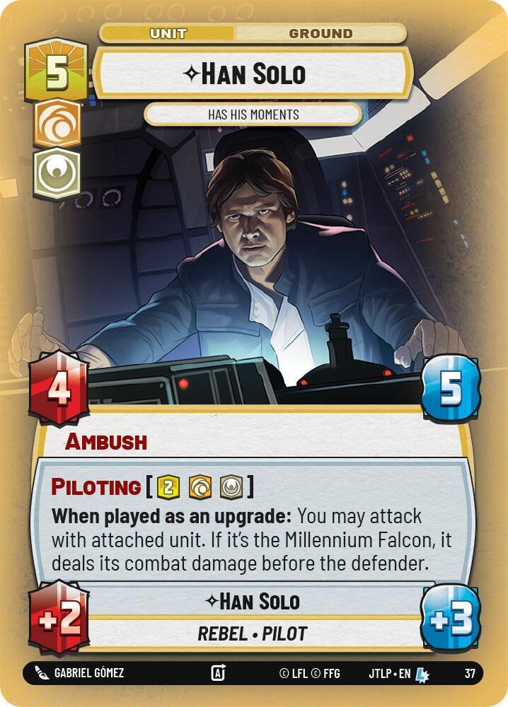 Han Solo - Has His Moments [Weekly Play Promo Foil] #37