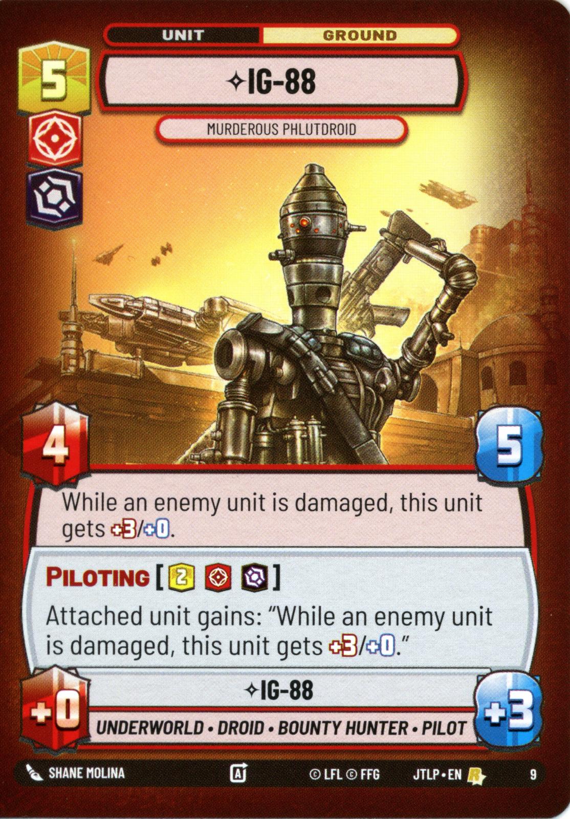 IG-88 - Murderous Phlutdroid [Weekly Play Promo] #9