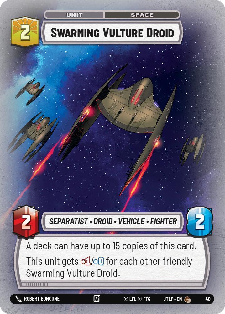 Swarming Vulture Droid [Weekly Play Promo Foil] #40