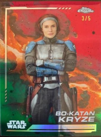 Bo-Katan Kryze [Dathomir Red Refractor Aurebesh Variation] #AV-38