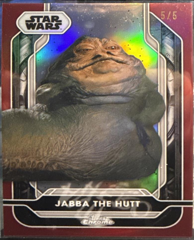 Jabba The Hutt [Dathomir Red Refractor Aurebesh Variation] #AV-118