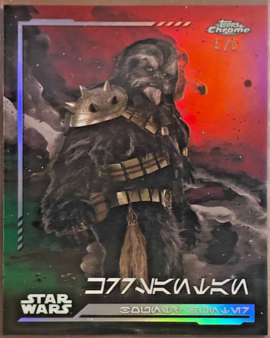 Krrsantan [Dathomir Red Refractor Aurebesh Variation] #AV-26