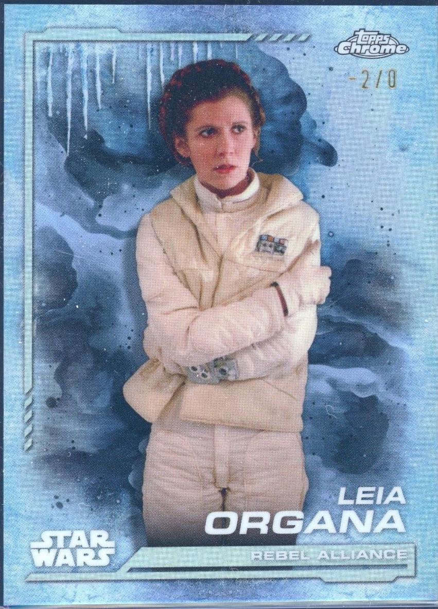 Leia Organa [Hoth Ice Blue Frazenfractor Variation] #HV-103