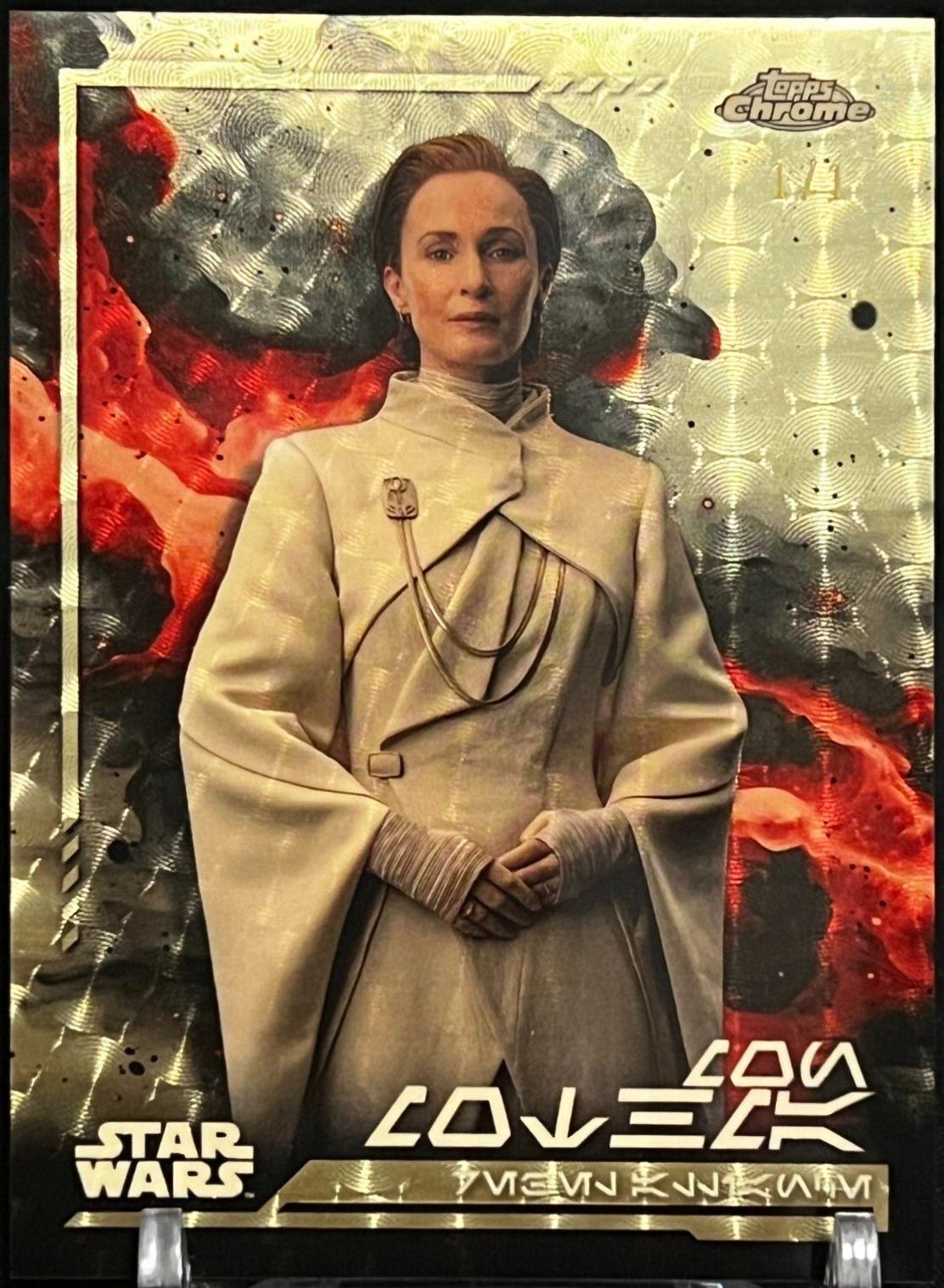 Mon Mothma [Superfractor Aurebesh Variation] #AV-8