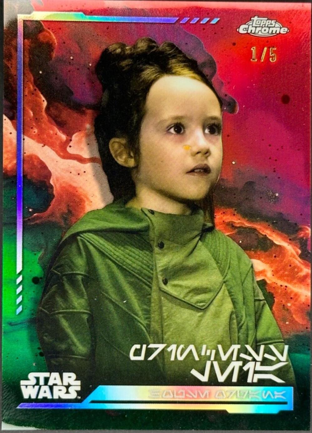 Princess Leia [Dathomir Red Refractor Aurebesh Variation] #AV-69