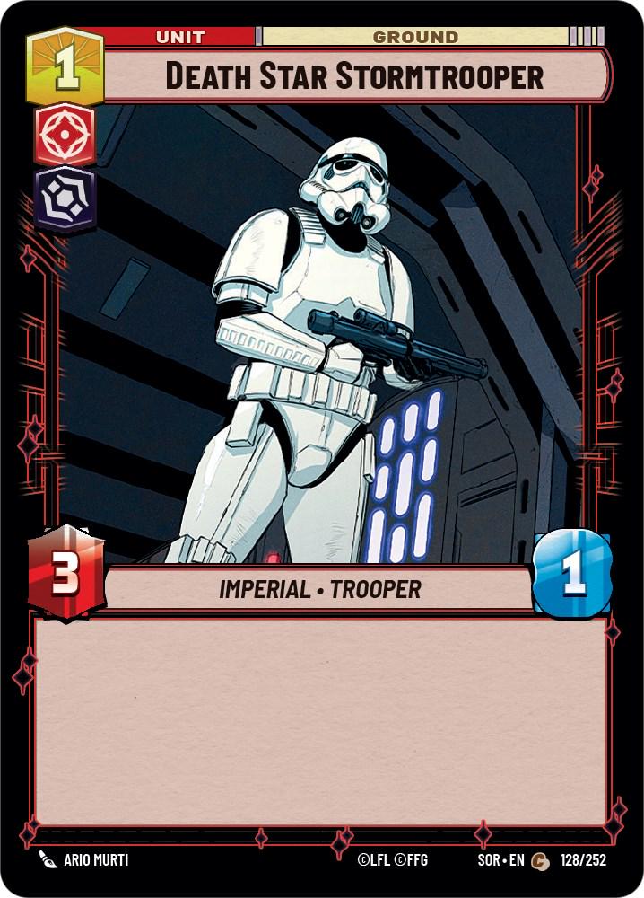 Death Star Stormtrooper [Foil] #128