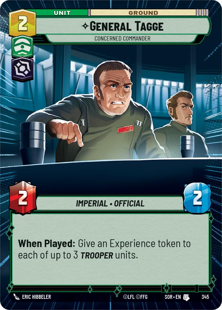 General Tagge [Foil Hyperspace] #345