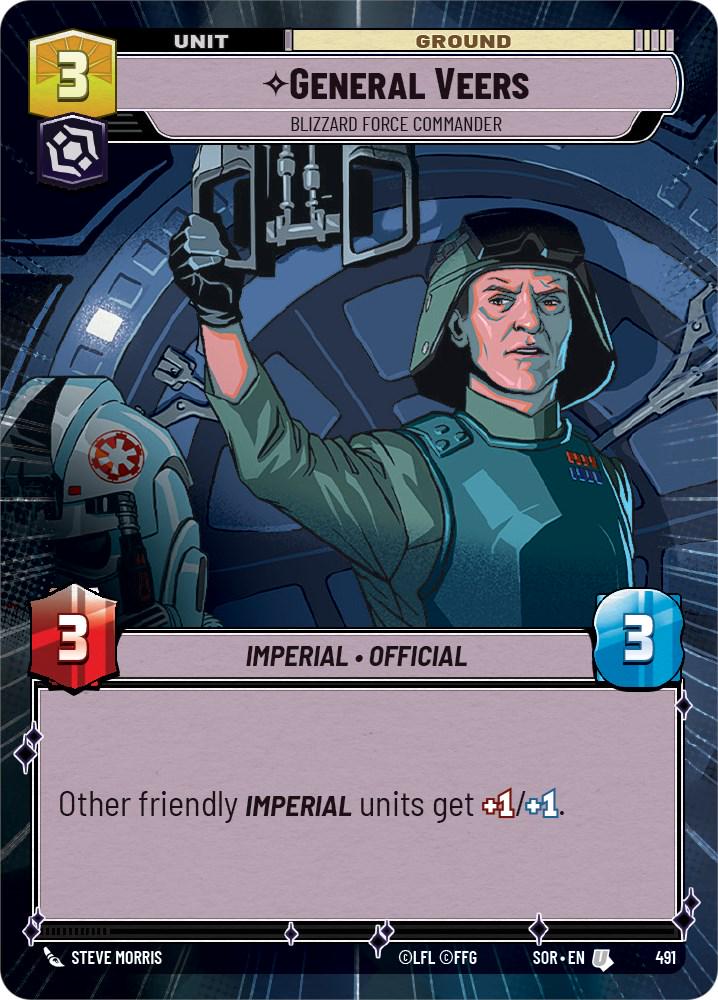 General Veers [Foil Hyperspace] #491