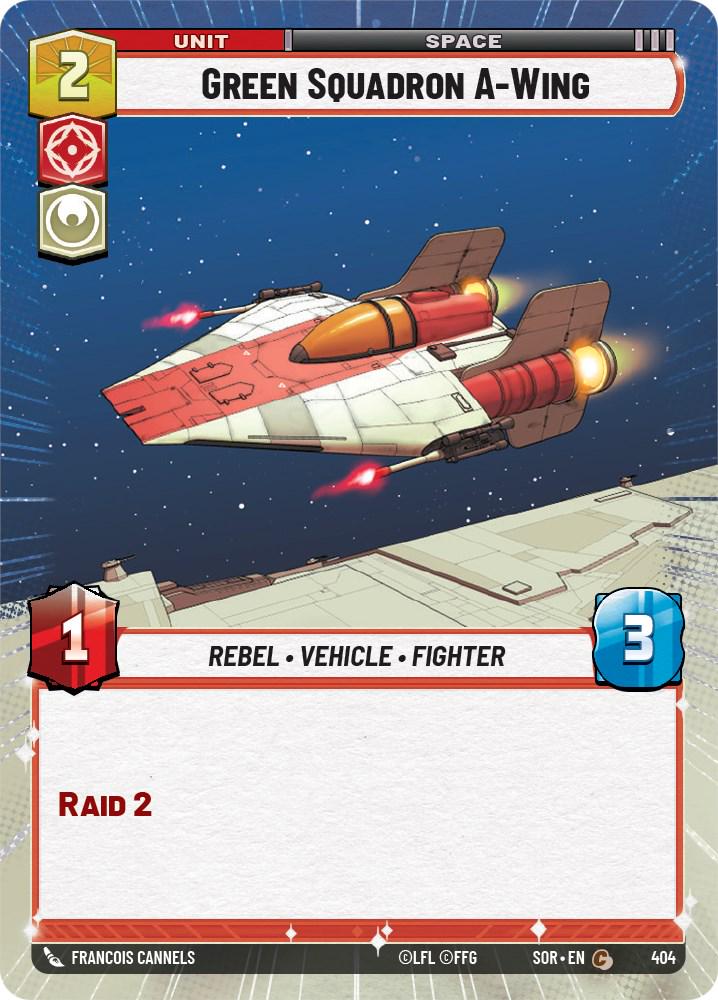Green Squadron A-Wing [Hyperspace] #404
