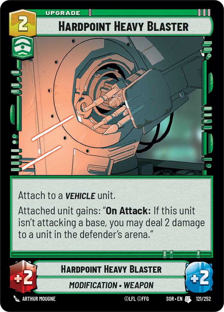 Hardpoint Heavy Blaster [Foil] #121