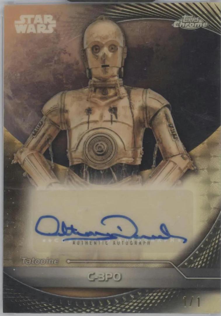Anthony Daniels [Superfractor] #A-AD