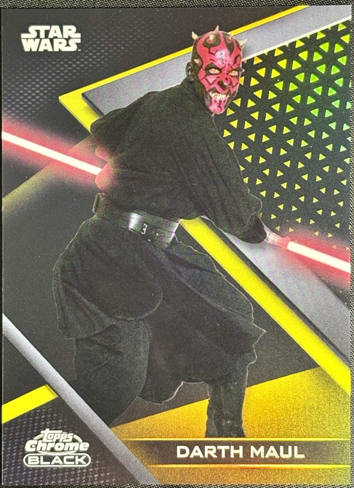 Darth Maul [Gold Refractor] #10