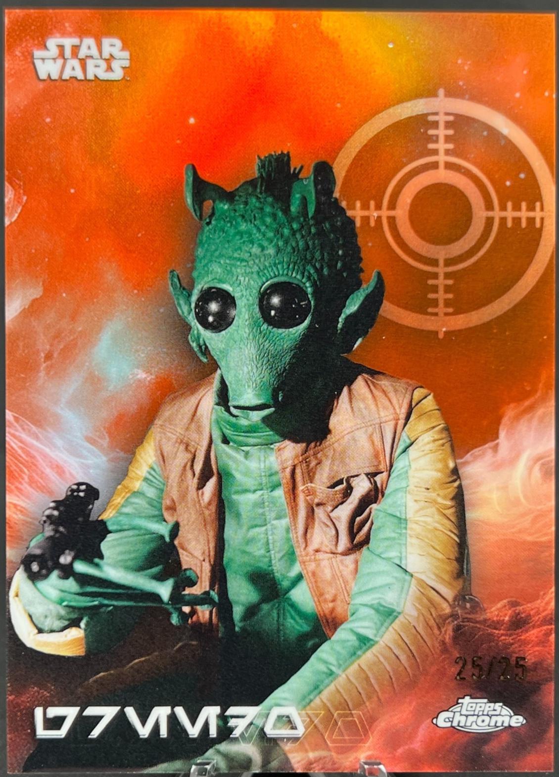 Greedo [Rebel Orange Refractor] #AV-54